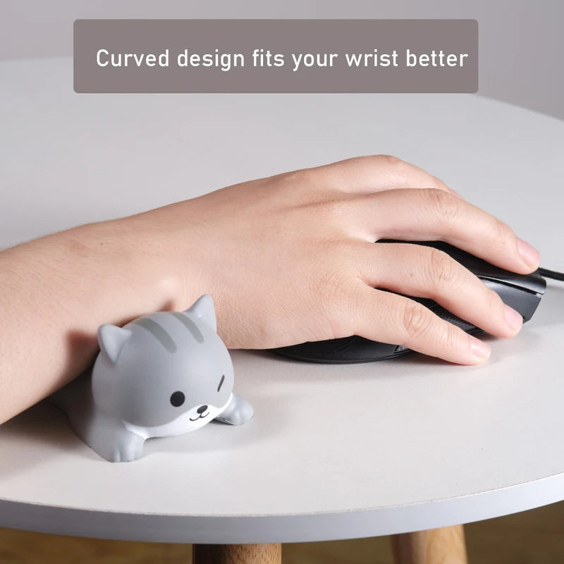 New Cute Wrist Rest Support for Mouse Pad Computer Laptop Arm Rest for Desk Ergonomic Kawaii Slow Rising Squishy Toys